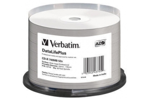Verbatim CD-R 52x DataLifePlus 700 MB 50 stuk(s)