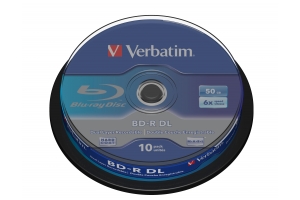 Verbatim 43746 Lees/schrijf blu-ray disc BD-R 50 GB 10 stuk(s)