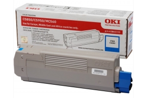 OKI 43865723 tonercartridge 1 stuk(s) Origineel Cyaan