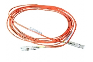 DELL 470-AAYU InfiniBand en Glasvezelkabel 5 m LC Oranje, Wit