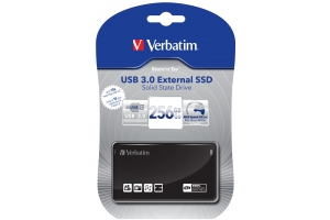 Verbatim Externe USB 3.0-SSD 256 GB