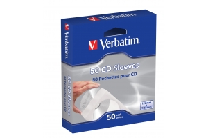 Verbatim CD-hoesjes, 50 stuks