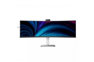Philips 49B2U6900CH/00 computer monitor 124 cm (48.8") 5120 x 1440 Pixels Dual QHD LCD Zwart