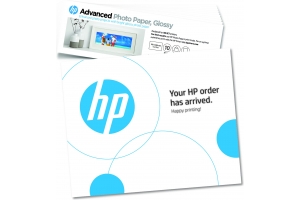 HP Advanced Photo Paper, glanzend, 65 lb, 4 x 12 inch (101 x 305 mm), 10 vellen