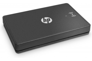 HP Legic Secure USB Reader USB-toegangscontrolelezer Zwart