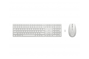 HP 650 draadloze toetsenbord- en muiscombinatie (wit)