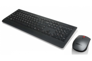 Lenovo 4X30H56803 toetsenbord Inclusief muis RF Draadloos Tsjechisch Zwart
