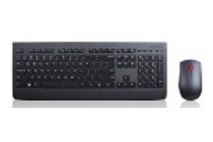 Lenovo 4X30H56816 toetsenbord Inclusief muis Universeel RF Draadloos Zwart