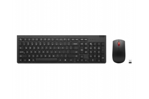 Lenovo 4X31N50745 toetsenbord Inclusief muis Thuis/Werk RF Draadloos QWERTY Brits Engels Zwart