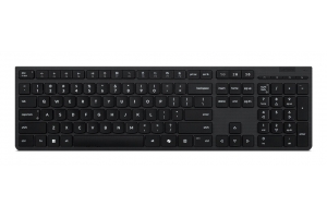 Lenovo Professional Wireless Rechargeable (Nordic) toetsenbord Thuis/Werk RF-draadloos + Bluetooth Scandinavisch Zwart