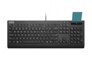Lenovo Smartcard Wired keyboard II toetsenbord Thuis/Werk USB Brits Engels Zwart