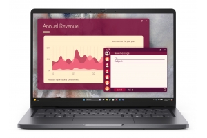 DELL Pro 14 PC14250 Intel Core 5 120U Laptop 35,6 cm (14") Full HD+ 16 GB DDR5-SDRAM 512 GB SSD Wi-Fi 6E (802.11ax) Windows 11 Pro US International Zwart