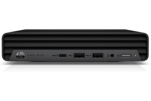 HP Pro 400 G9 Intel® Core™ i3 i3-13100T 8 GB DDR4-SDRAM 256 GB SSD Windows 11 Pro Mini PC Zwart