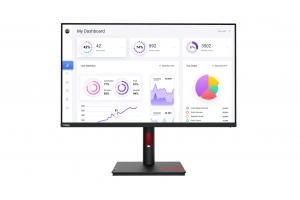 Lenovo ThinkVision T32p-30 LED display 80 cm (31.5") 3840 x 2160 Pixels 4K Ultra HD Zwart