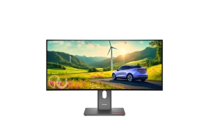 Lenovo ThinkVision P34WD-40 computer monitor 86,4 cm (34") 3440 x 1440 Pixels Wide Quad HD LCD Zwart