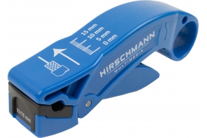 Hirschmann CST 5 Shop kabel stripper Blauw