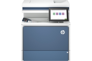 HP LaserJet Color Enterprise MFP 5800dn printer, Afdrukken, kopiëren, scannen, faxen (optie), Automatische documentinvoer; optionele high-capacity laden; Touchscreen; TerraJet-cartridge