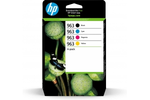 HP 963 4-pack originele inktcartridges zwart/cyaan/magenta/geel