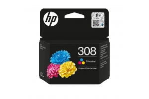 HP 308 originele driekleureninktcartridge