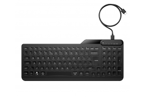 HP 405 backlit toetsenbord met kabel voor meerdere apparaten