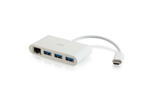 C2G 82409 laptop dock & poortreplicator USB 3.2 Gen 1 (3.1 Gen 1) Type-C Wit