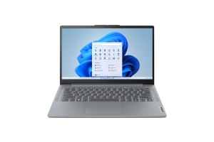 Lenovo IdeaPad Slim 3 14AMN8 AMD Ryzen™ 3 7320U Laptop 35,6 cm (14") Full HD 8 GB LPDDR5-SDRAM 512 GB SSD Wi-Fi 6 (802.11ax) Windows 11 Home Engels Grijs
