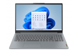 Lenovo IdeaPad Slim 3 15AMN8 AMD Ryzen™ 3 7320U Laptop 39,6 cm (15.6") Full HD 8 GB LPDDR5-SDRAM 512 GB SSD Wi-Fi 6 (802.11ax) Windows 11 Home Engels Grijs