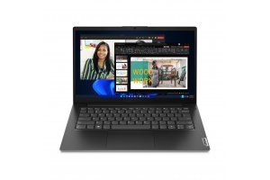 Lenovo V14 G4 AMN AMD Ryzen™ 5 7520U Laptop 35,6 cm (14") Full HD 16 GB LPDDR5-SDRAM 512 GB SSD Wi-Fi 6 (802.11ax) Windows 11 Pro Engels Zwart