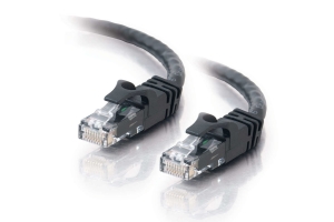 C2G 10m Cat6 Patch Cable netwerkkabel Zwart U/UTP (UTP)