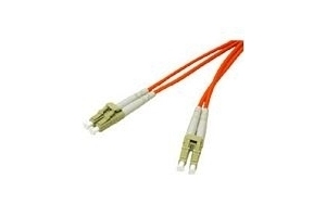 C2G 7m LC/LC LSZH Duplex 50/125 Multimode Fibre Patch Cable InfiniBand en Glasvezelkabel Oranje