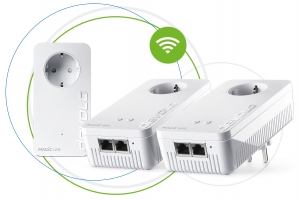 Devolo MAGIC 2 WiFi next Multiroom Kit 2400 Mbit/s Ethernet LAN Wit 3 stuk(s)