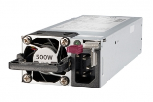 HPE 500W Flex Slot Platinum Hot Plug Low Halogen Power Supply Kit power supply unit Grijs