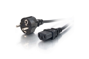 C2G 5m Power Cable Zwart CEE7/7 C13 stekker