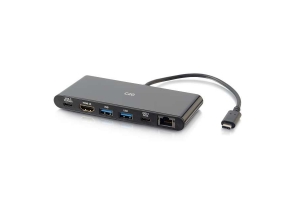 C2G USB-C Dockingstation met 4K HDMI, Ethernet, USB en Stroomlevering