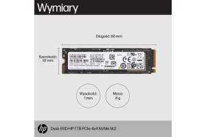 HP 1TB PCIe4x4 NVMe M.2 SSD