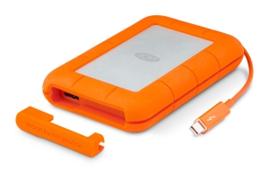 LaCie LAC9000489 externe harde schijf 2 TB Micro-USB B 3.2 Gen 1 (3.1 Gen 1) Aluminium, Oranje