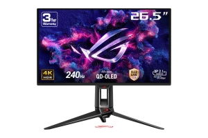 ASUS ROG Swift OLED PG27UCDM computer monitor 67,3 cm (26.5") 3840 x 2160 Pixels 4K Ultra HD QD-OLED Zwart