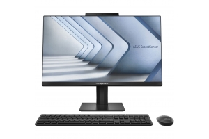 ASUS ExpertCenter E5 AiO 24 E5402WVART-BPD015X Intel Core 5 120U 60,5 cm (23.8") 1920 x 1080 Pixels Touchscreen Alles-in-één-pc 16 GB DDR5-SDRAM 256 GB SSD Windows 11 Pro Wi-Fi 6E (802.11ax) Zwart
