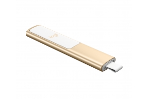 Logitech Spotlight Draadloze presenter Bluetooth/RF Goud