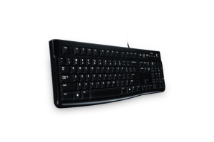 Logitech K120 Corded Keyboard toetsenbord USB Arabisch Zwart