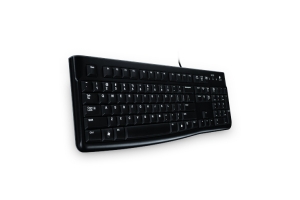 Logitech K120 Corded Keyboard toetsenbord USB QWERTZ Slovaaks Zwart