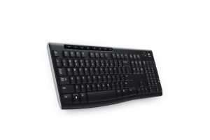 Logitech Wireless Keyboard K270 toetsenbord RF Draadloos QWERTY US International Zwart
