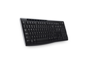 Logitech Wireless Keyboard K270 toetsenbord RF Draadloos AZERTY Frans Zwart