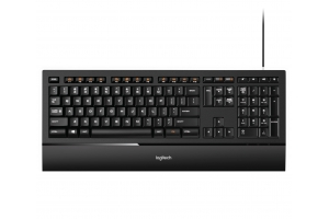 Logitech 920-005694 toetsenbord Kantoor USB QWERTY Engels Zwart