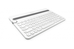 Logitech Bluetooth® Multi-Device Keyboard K480 toetsenbord QWERTZ Duits Wit