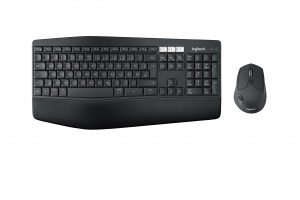 Logitech MK850 Performance Wireless Keyboard and Mouse Combo toetsenbord Inclusief muis RF-draadloos + Bluetooth QWERTZ Zwitsers Zwart