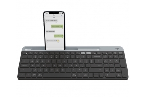 Logitech Slim Multi-Device Wireless Keyboard K580 toetsenbord RF-draadloos + Bluetooth Scandinavisch Grafiet