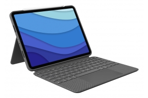 Logitech 920-010142 toetsenbord voor mobiel apparaat QWERTZ Duits Smart Connector Grijs