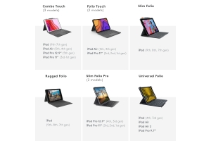 Logitech Combo Touch for iPad Pro 11-inch (1st, 2nd, and 3rd generation)