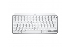 Logitech MX Keys Mini for Business toetsenbord RF-draadloos + Bluetooth AZERTY Frans Aluminium, Wit